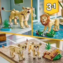 LEGO Creator 3 in 1 Animali Selvatici: Leone Maestoso 31386 - lego