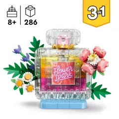 LEGO Creator 3in1 Boccetta di Profumo con Decorazione Floreale 31383 - lego