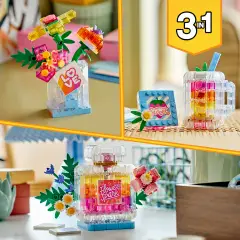 LEGO Creator 3in1 Boccetta di Profumo con Decorazione Floreale 31383 - lego