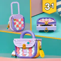 LEGO Creator 3 in 1 Borsetta alla Moda Portaoggetti31391 - lego