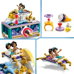 LEGO Disney Princess Box Gioielli di Jasmine 43295 - lego