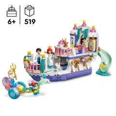 LEGO Disney Princess La Barca Nuziale di Ariel 43299 - lego