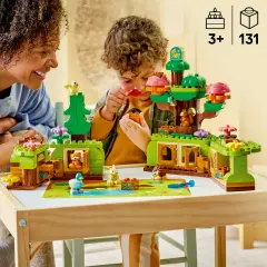 Lego Duplo Town Foresta Esplorativa con Animali Selvatici 10480 - Costruzioni in plastica