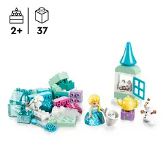 LEGO DUPLO Disney Scatola Creativa di Frozen con Elsa e Olaf 10462 - Costruzioni in plastica