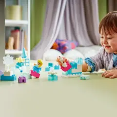 LEGO DUPLO Disney Scatola Creativa di Frozen con Elsa e Olaf 10462 - Costruzioni in plastica