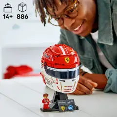 Lego Editions Casco di Charles Leclerc Scuderia Ferrari Hp 43014 - lego