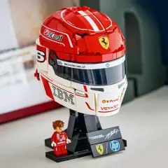 Lego Editions Casco di Charles Leclerc Scuderia Ferrari Hp 43014 - lego