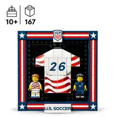 Lego Editions Maglia della Squadra Nazionale di Calcio Usa 2026 43033 - lego