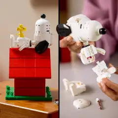 LEGO Ideas 21368 Cuccia Snoopy Peanuts Set da Collezione - lego