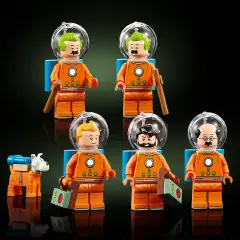LEGO Ideas 21367 Razzo Tintin Set Spaziale da Collezione - lego