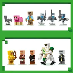 Lego Minecraft Attacco Al Villaggio Dell’evocatore 21596 - lego