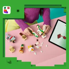 Lego Minecraft Attacco Nel Deserto del Fantino di Polli 21592 - lego