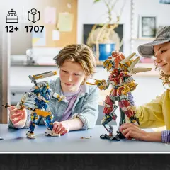 Lego Ninjago Mech Titanici Gemelli 71870 - lego