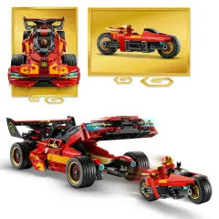 LEGO NINJAGO 71867 Super Bolide X-1 Auto Moto 15° Anniversario - lego