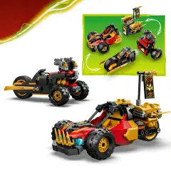 Lego Ninjago Veicoli Combinanti di Kai e Cole 71864 - lego