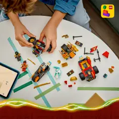Lego Ninjago Veicoli Combinanti di Kai e Cole 71864 - lego