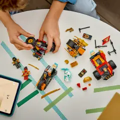 Lego Ninjago Veicoli Combinanti di Kai e Cole 71864 - lego