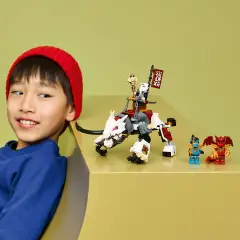 Lego Ninjago Zilvar e Grimtak La Bestia Drago 71863 - lego