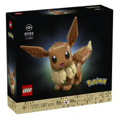 LEGO Pokémon Eevee 72151 Action Figure 587 Pezzi - lego
