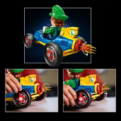 Lego Super Mario Mario Kart 72050: Luigi e Mach 8 2234 Pezzi - lego