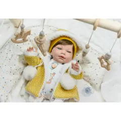 Bambola Reborn Sweet Baby Winter 3153 - collezionabili bambina