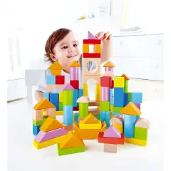 Blocchi Di Costruzione In Legno 101 Pezzi - Primi giochi