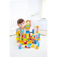 Blocchi Di Costruzione In Legno 101 Pezzi - Primi giochi