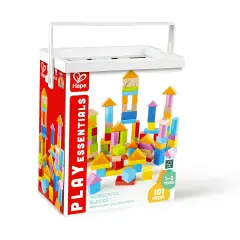 Blocchi Di Costruzione In Legno 101 Pezzi - Primi giochi