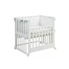 Letto Infinito Evolutivo 6in1 Bianco con Tessile Land - collezioni