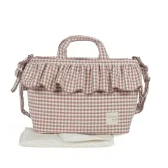 Praliné Borsa Fasciatoio Vichy Moka Walking Mum - borse e zaini