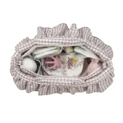 Praliné Borsa Fasciatoio Vichy Moka Walking Mum - borse e zaini