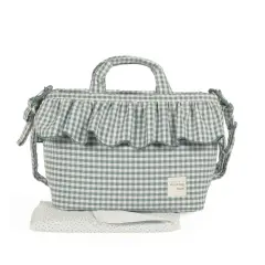 Praliné Borsa Fasciatoio Vichy Matcha Walking Mum - borse e zaini