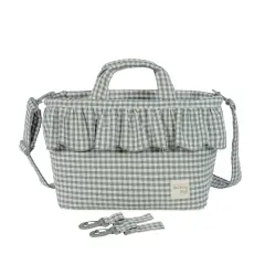 Praliné Borsa Fasciatoio Vichy Matcha Walking Mum - borse e zaini