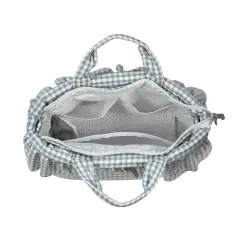 Praliné Borsa Fasciatoio Vichy Matcha Walking Mum - borse e zaini