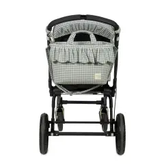 Praliné Borsa Fasciatoio Vichy Matcha Walking Mum - borse e zaini