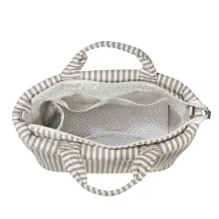 Praliné Borsa Fasciatoio Strisce Moka Walking Mum - borse e zaini
