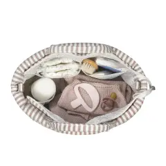 Praliné Borsa Fasciatoio Strisce Moka Walking Mum - borse e zaini