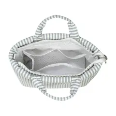 Praliné Borsa Fasciatoio Strisce Matcha Walking Mum - borse e zaini