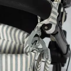 Praliné Borsa Fasciatoio Strisce Matcha Walking Mum - borse e zaini