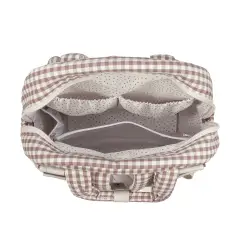 Praliné Zaino Fasciatoio Vichy Moka Walking Mum - borse e zaini