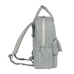 Praliné Zaino Fasciatoio Vichy Matcha Walking Mum - borse e zaini