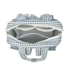 Praliné Zaino Fasciatoio Vichy Matcha Walking Mum - borse e zaini