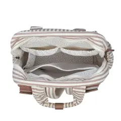 Zaino Fasciatoio Praliné Strisce Moka Walking Mum - borse e zaini