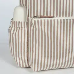 Zaino Fasciatoio Praliné Strisce Moka Walking Mum - borse e zaini