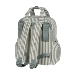 Zaino Fasciatoio Praliné Strisce Matcha Walking Mum - borse e zaini
