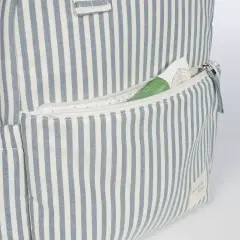 Zaino Fasciatoio Praliné Strisce Matcha Walking Mum - borse e zaini