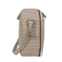Valigia Maternità Praliné Strisce Moka Walking Mum - borse e zaini