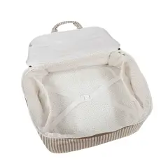 Valigia Maternità Praliné Strisce Moka Walking Mum - borse e zaini