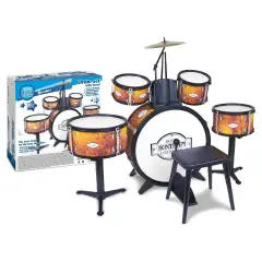 Batteria Con 6 Elementi – Ideale per Giovani Musicisti - musicali