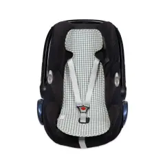 Materssino per seggiolino auto universale Praliné Vichy Matcha Walking Mum - accessori